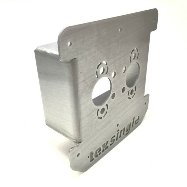 Einbauflansch EVO für Luftstandheizungen bis 48 mm, Edelstahl