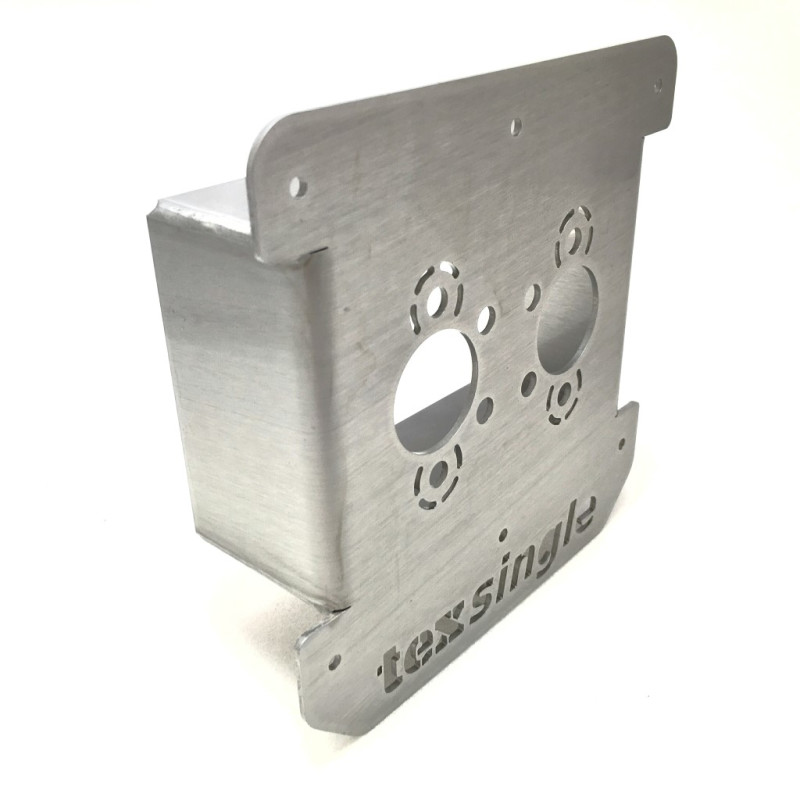 Einbauflansch EVO für Luftstandheizungen bis 48 mm, Edelstahl