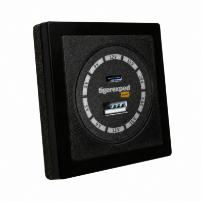 convertiger100 – 100 W USB-C, Inprojal, schwarz satiniert