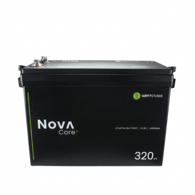 WATTSTUNDE NOVA Core² 320 Ah LiFePO4-Batterie – 12,8 V