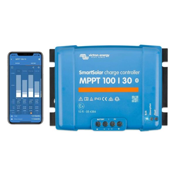 Victron SmartSolar MPPT 100/30 – Solarladeregler mit Bluetooth