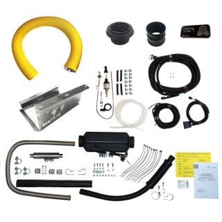 VW T5/T6 Standheizungs-Einbausatz – Autoterm Air 2D mit Comfort Control