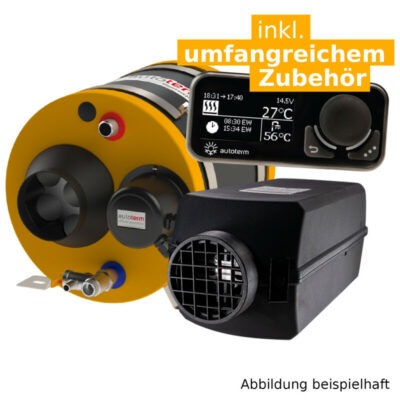 Warmduscher-Kit 2.0 – Autoterm Heizung & combiBOIL Warmwassersystem