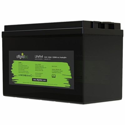 Offgridtec LiFePO4 100 Ah Batterie mit Heizmatte – 12,8 V