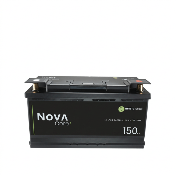 WATTSTUNDE NOVA Core² 150 Ah LiFePO4-Batterie – 12,8 V