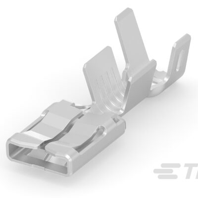 TE Connectivity Flachsteckhülsen 6,35 × 0,8 mm für 6 mm² – 2 Stück